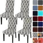 JQinHome Dining Chair Covers Set of