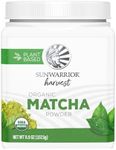 Matcha Green Tea Powder | Keto Gluten Free Matcha Powder Organic Tea Culinary Grade for Smoothies Baking Teas Lattes Vegan Sugar Free Dairy Free | Harvest Organic Matcha 337g 225 Servings | Sunwarrior