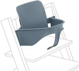 Tripp Trapp Baby Set 2 di Stokke, Fjord Blue - Per 6-36 mesi - Trasforma la Sedia Tripp Trapp in un comodo Seggiolone