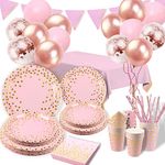 Party Decorations For Kids Pink And Gold