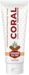 Coral Nano Silver Cinnamon Tea Tree Toothpaste, Natural Fluoride Free Teeth Whitening Toothpaste, Coral Calcium Nano Silver Infused SLS Free 4 Ounce