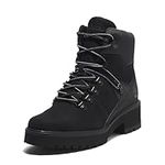 Timberland Women's Carnaby Cool Hiker Fashion Boot, Black Nubuck, 8 UK