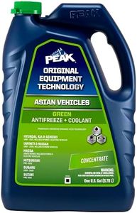 PEAK OET Extended Life Green Concentrate Antifreeze/Coolant for Asian Vehicles, 1 Gal.