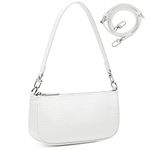 Small Shoulder Bags for Women mini Y2K Bag Clutch Purse Crossbody 90s Purses White