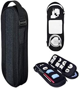 SIDE BY SIDE - Premium Pouch Organizer for Tech, Electronics, Cords, Chargers - Everyday Carry Bag for Cables, Gadgets, Accessories - Storage Case for Travel Essentials for Flying., Shadow, Travel Backpacks