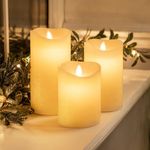 Christow Flameless LED Candles Batt
