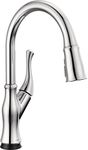 Delta Faucet Ophelia Touch Kitchen Faucet Chrome, Chrome Kitchen Faucets with Pull Down Sprayer, Kitchen Sink Faucet, Touch Faucet for Kitchen Sink, Delta Touch2O Technology, Chrome 19888TZ-DST