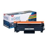 Korbe Toner Cartridge TN-2465 for Brother Printer DCP-L2351DW, DCP-L2531DW, DCP-L2535DW,DCP-L2550DW, HL-L2395DW, MFC-L2710DW, MFC-L2713DW,MFC-L2715DW