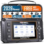 FOXWELL OBD2 Scanner NT624 Elite All Systems Diagnostic Scan Tool Automotive Code Reader with Oil Reset and EPB Service for Check Engine Transmission ABS SRS EPS Body