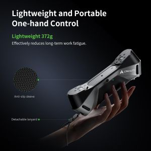 Creality Raptor Handheld 3D Scanner – 0.02mm Accuracy, Blue Light, 60fps, Windows/Mac
