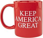 Fairly Odd Novelties’ Keep America Great Donald Trump 2020 President Red Republican Conservative Coffee Tea Mug Novelty Gift, standard (FON-10346)(FON-10345)