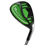 MAZEL Golf Lob Wedge for Men & Women - 70 Degree High Loft Golf Club Wedge,Easily Escape Bunkers and Flop Shots – Legal for Tournament Play (Green)