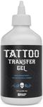 Tattoo Transfer Gel Solution (8 fl oz) Tattoo Stencil Gel For Sharp, Dark & Clean Stencils - Tattoo Transfer Liquid Designed To Last All Day