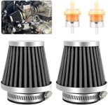 smseace 2pcs 38mm Motorcycle Air Fi