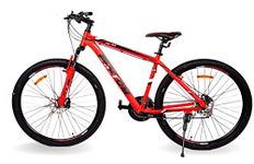 FANTOM CYCLE 29-Inch 21 Speed Hardtail Road Bicycle (Red) For Men (Frame-22.5 Inches), Front