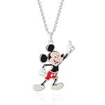 Disney Womens Mickey Mouse Necklace
