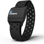 COOSPO Armband Heart Rate Monitor HW706, Bluetooth4.0 ANT+ HR Optical Heart Rate Sensor for Sport Fitness, Chargeable Dual HR Band IP67 HRM, Compatible with Peloton,Wahoo,Polar,Strava,Zwift,DDP Yoga