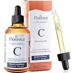 Big 2.11oz. Organic Vitamin C Serum for Face. Anti-Dark Spots, Wrinkles Skin Repair Serum with Hyaluronic Acid, Vitamin C & Niacinamide. All-in-One Brightening, Anti Aging Facial & Eye Area Skincare