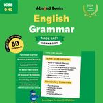 Almond Books ICSE English Grammar Made Easy Workbook for Class 9 & 10 (New Edition) | 50 Worksheets | Fully Solved [Paperback] Almond Books and Priyanka Bhatt