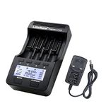 Lii-500 4 Slots Smart lit Battery Charger Kit for 3.7V Li-ion & 1.2V Ni-MH Reable Battery LCD Display