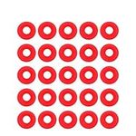 25 Pcs Grolsch Gaskets Silicone Rubber Grolsch Gaskets Washers EZ Bottle Gaskets Swing Top Bottle Seals Home Brew Beer Soda Bottle Seal