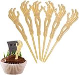 72 Pcs Halloween Cupcake Toppers, S