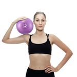 Slim Panda 9 Inch Pilates Ball,23cm Exercise Ball, Core Ball, Therapy Ball, Mini Yoga Ball for Pilates, Balance, Stability, Workout, Core Training and Physical Therapy