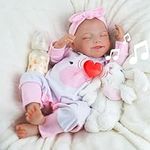 BABESIDE Realistic Baby Doll with H