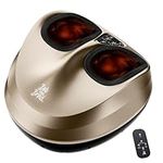 BOB AND BRAD Foot Massager Machine with Heat and Remote, Electric Foot Massager with 4 Modes