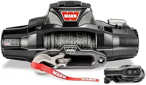 WARN 110012 Zeon XD 12-S Convertible Winch Kit with Hub Wireless & Wired Remote - 12,000 lb Capacity