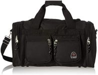 Rockland Duffel Bag, Black, 18.5 in