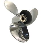ARKDOZA Propeller 14x21 Stainless Steel RH SS Props for DF70/80/90/100/115/140 Outboards 15 Tooth