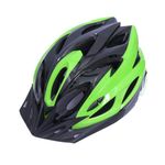 Nodens Cycle Helmet for Cycling Helmet for Men Cycle Accessories Bicycle Helmet for Men and Boys Skating Helmet (Black/Green, L)