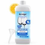 Arnigo Dishwasher Rinse Aid 1000 ML Liquid - Shine and Dry | Suitable for All Brands Dishwasher Machines