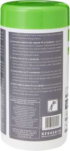 Q-CONNECT Screen Cleaning Wipes, 100 Pack – For Monitors & Devices