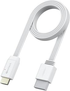 Neoteck Wii to HDMI Converter 1080P 5ft/150cm HDMI Cable Built-in Audio Video Cable for TV,Plug and Play HDMI Adapter Compatible with Wii,Wii U,HDTV,etc.-White
