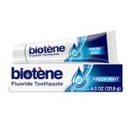 Biotene Gentle Formula Fluoride Controls Bad Breath Toothpaste, Fresh Mint, 4.3 Ounce By Biotene