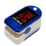 Anapulse Finger Pulse Oximeter | Digital Display | Heart Rate & Oxygen Level Readings | Batteries, Carrycase and Lanyard Included | CE Approved | NHS Supplied (ANP100)