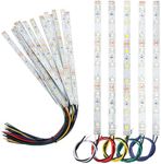 YIXISI 15 PCS 150mm Prewired Strip LED, 12V - 18V LED Strip Light, 2335 SMD LED Light, White/Red/Yellow/Blue/Green