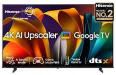 Hisense 164 cm (65 inches) E6N Series 4K Ultra HD Smart LED Google TV 65E6N (Black)