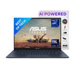 ASUS Zenbook 14" OLED 60Hz 400nits, Intel Core Ultra 5 Processor 125H, Built-in AI (16GB RAM/1TB SSD/Interl Arc Graphics/Windows 11/Office Home/Backlit Keyboard/Ponder Blue/1.22 Kg), ‎UX3405MA-QD552WS