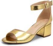 DREAM PAIRS Womens Chunkle Low Heel