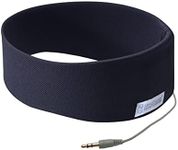 SleepPhones Classic | Corded Headphones for Sleep, Travel, and More | The Original and Most Comfortable Headphones for Sleeping | Nighttide Navy - Breeze Fabric (Size M)