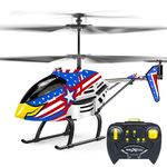 Ynanimery Remote Control Helicopter,Rc Flying Toys For Boys Girls Birthday,3.5 Channel Rc Helicopter Toy With Gyro&Led Light,2.4Ghz Perfect Indoor Flying Toy For Beginner Kids Boys Girls,Multicolor