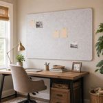 Large Felt Bulletin Board for Wall, Foldable Pin Board, 72" x 48"