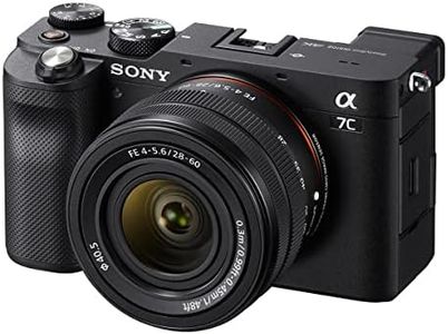 Sony Alpha 7C Full-Frame Compact Mirrorless Camera Kit - Black (ILCE7CL/B)