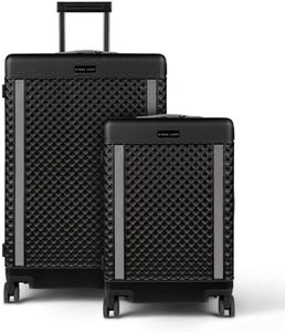 Kings Loot 2-Piece Hardshell Luggage Set, Spinner Suitcases, Moonlit Onyx