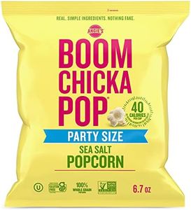 Angie's BOOMCHICKAPOP Sea Salt Popcorn, Gluten Free, Party Size, 6.7 oz.