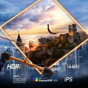 BenQ MOBIUZ 32" 4K Gaming Monitor – EX3210U UHD Display