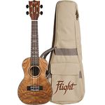 FLIGHT DUC410 QA Quilted Ash Concert Ukulele